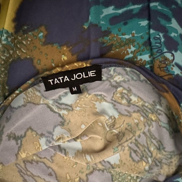 TATA JOLIE Dress with wrap tie belt - Picture 2 of 3